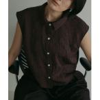 ブラウス シャツ Washer Sleeveless Shirts レディース