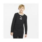 tシャツ PUMA プーマ キッズ ボーイズ ALPHA 長袖 Tシャツ キッズ 子供服 男の子 女の子