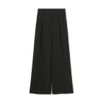 パンツ ウールシルクネップコンビ シャドーストライプパンツ レディース