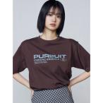 tシャツ ロゴグラフィックTシャツ レディース