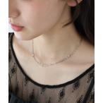 ネックレス 2連ステーションネックレス / ニッケルフリー レディース