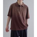 ポロシャツ フェードカラールーズ半袖ポロシャツ メンズ レディース