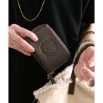財布 LION COFFEE(ライオンコーヒー)コラボ レザー二つ折り財布 レディース