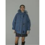 ショッピングsnowman 「AMAIL」 ダウンジャケット FREE ブルー レディース