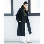 ショッピングnano 「NANO universe」 チェスターコート FREE ネイビー レディース