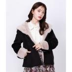 「axes femme」 ダッフルコート FREE ブラック レディース