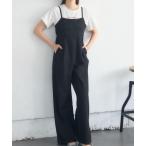 パンツ アソートワイドサロペット レディース