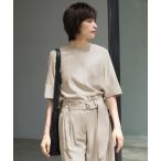 リネンシャツ ブラウス シャツ T/Rドライリネン Tブラウス レディース