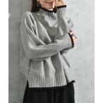 ニット セーター ７Ｇ天竺＊袖山リ