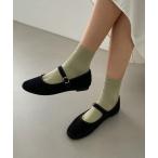 バレエシューズ パンプス Amila メリージェーン フラットシューズ (1cm)