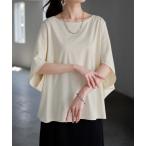 tシャツ まるでシルク。 接触冷感Tシャツ レディース