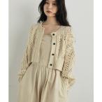 ニット セーター Cable Knit Cardigan レディース