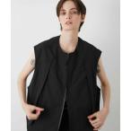 ベスト ジレ 「LA PEAU DE GEM」teck vest/テックベスト レディース