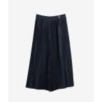 パンツ プリーツワイドパンツ レディース