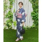 浴衣 オリジナル柄浴衣&帯セット レディース