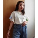 tシャツ カスタムリメイクフリルアームトップス レディース