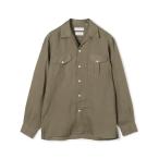 シャツ アイリッシュリネン ダブルポケット ロングスリーブシャツ メンズ