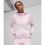 パーカー PUMA プーマ ウィメンズ エヴォストライプ フルジップ フーディー レディース