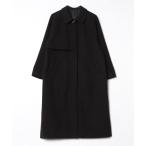 [Bou Jeloud] пальто с отложным воротником FREE черный женский 