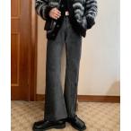 「Otte」 加工ブーツカットデニムパンツ SMALL ブラック メンズ