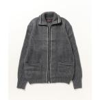 「BEAMS PLUS」 ニットカーディガン L グレー メンズ