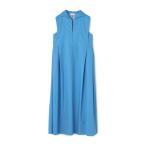 ショッピングマキシ ワンピース プロセスドコットン スキッパーカラーワンピース