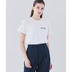 tシャツ Gymphlex | 刺繍ロゴTシャツ WOMEN レディース