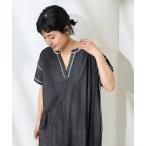 ワンピース 「接触冷感」メランジスキッパーワンピース/Tシャツワンピース