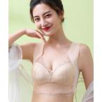 ショッピングナイトブラ ナイトブラ レース ドッキング Uバック シームレス ノンワイヤー ブラ