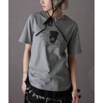 tシャツ フロントプリントイラストTシャツ レディース