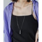 ネックレス メタルドロップネックレス レディース
