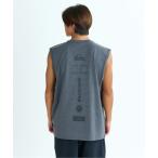  Rush Guard VERTICAL LOGO SL / Quick Silver вода суша обе для задний принт мускл майка Rush Guard ( купальный костюм ) мужской reti-