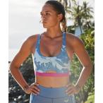 スポーツブラ PURE PURSUIT BRA /ロキシーボタニカル柄ブラトップ