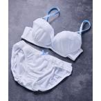 ブラジャー ショーツセット 「ノンワイヤーみたいな着け心地」しっかり胸をしっかり支えてくれるソフトワイヤーブラ＆ショーツ