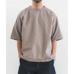 tシャツ ハイゲーシ゛天竺×タイプライター切替Tee メンズ