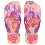 サンダル havaianas (ハワイアナス) / Kids Flores キッズ サンダル ラバービーチサンダル キッズ 子供 女の子