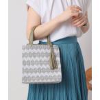 ハンドバッグ タッセル付きミニトート