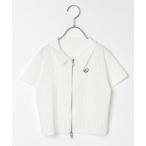 パーカー 「10C REPIPI」メッシュエリツキWZIP キッズ 子供服 女の子