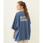 tシャツ MILKFED. AT HEAVEN27 SUPER BIG S/S TOP レディース メンズ