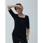 tシャツ スクエアネックカットソー レディース