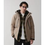 「NANO universe」 ダウンジャケット M モカ メンズ