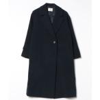 [DISCOAT] Пальто Честерфилд FREE темно-синий женский 