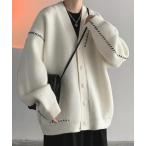 [Anchor Smith] вязаный кардиган M белый мужской 