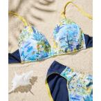ブラジャー MADE WITH LIBERTY FABRIC 「綿混」ノンワイヤーブラ