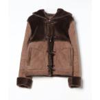 「EMMETI」 ムートンコート 50 ブラウン メンズ