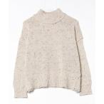 [studio CLIP] длинный рукав вязаный FREE бежевый женский 