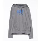 「Abercrombie&Fitch」 プルオーバーパーカー L グレー メンズ