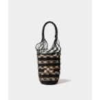 ショッピングカゴバッグ かごバッグ カゴバッグ ビューティフルピープル beautiful people abaca biku          roll bag