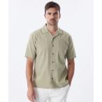 ショッピングリネン シャツ 「Safari Lounge別注」半袖リネンストレッチシャツ メンズ