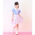 スカート ミニポーチつき チェックプリーツスカパン キッズ 子供服 女の子